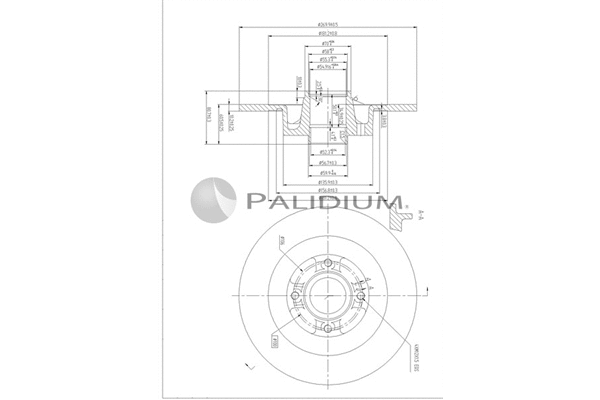 Brake Disc (P331-127)