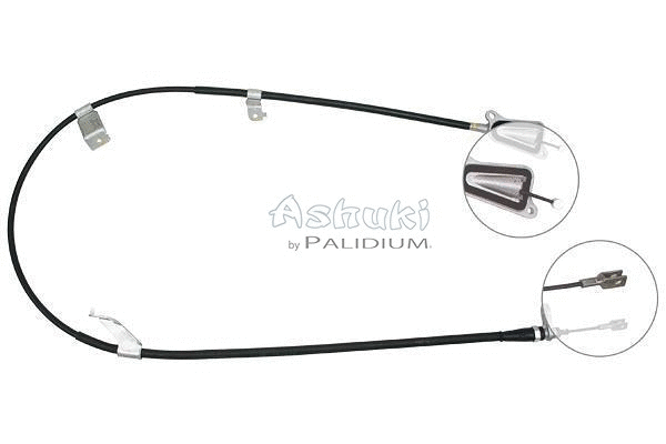 Cable Pull, parking brake (ASH3-1737)