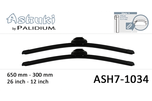 Wiper Blade (ASH7-1034)