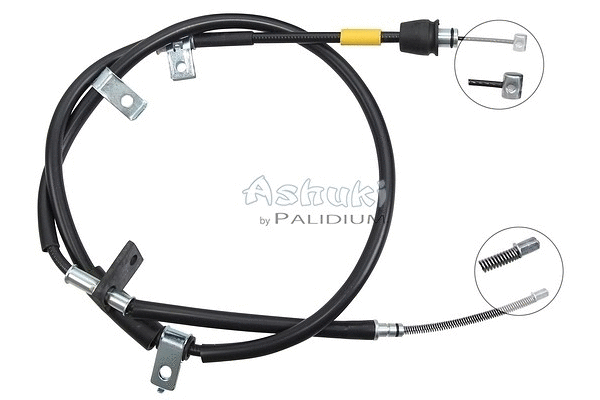 Cable Pull, parking brake (ASH3-1663)