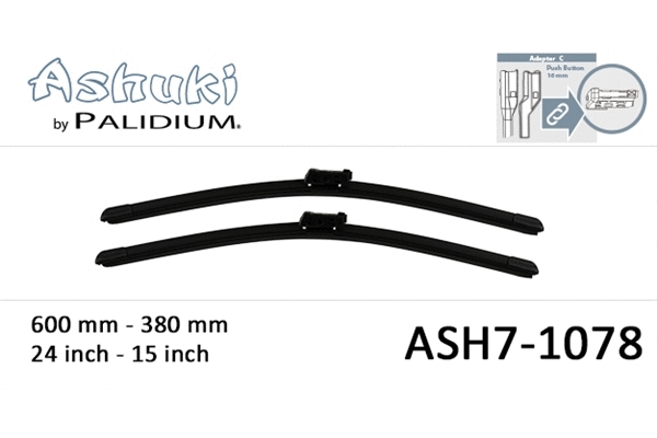 Wiper Blade (ASH7-1078)