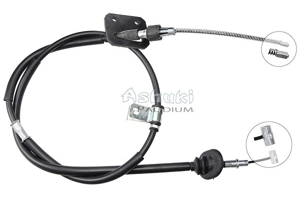 Cable Pull, parking brake (ASH3-1344)
