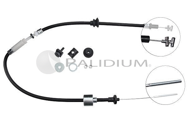 Cable Pull, clutch control (PAL3-1767)
