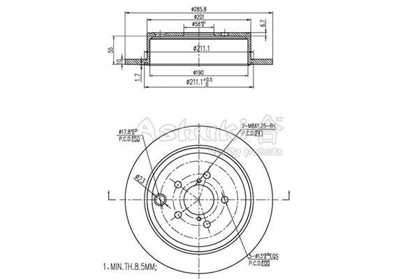 Brake Disc (S017-48)