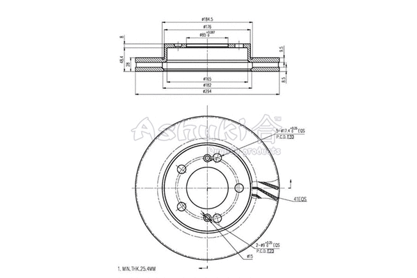 Brake Disc (SY606-02)