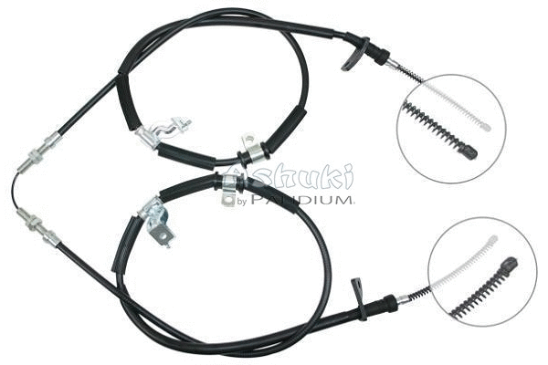 Cable Pull, parking brake (ASH3-1105)
