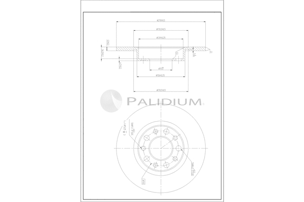 Brake Disc (P331-142)