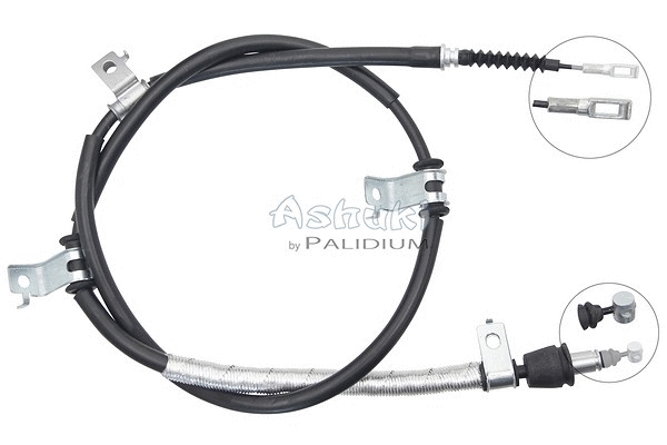 Cable Pull, parking brake (ASH3-1564)
