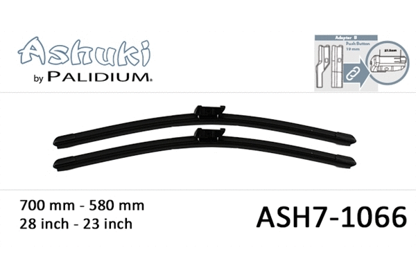 Wiper Blade (ASH7-1066)
