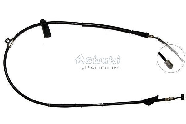 Cable Pull, parking brake (ASH3-1548)
