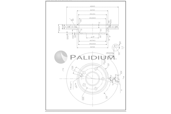 Brake Disc (P330-245)