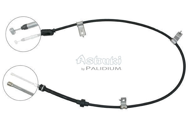 Cable Pull, parking brake (ASH3-1644)