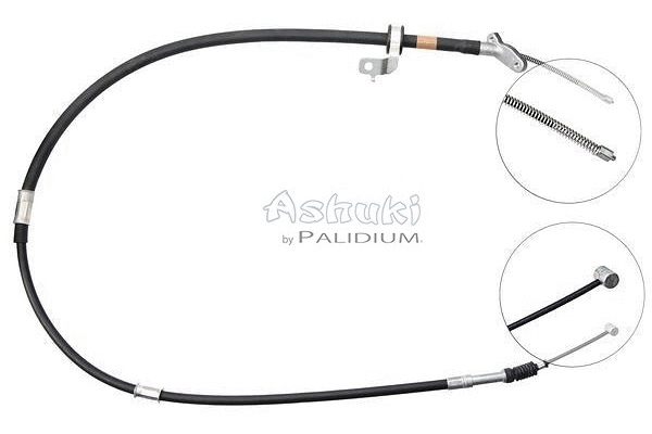 Cable Pull, parking brake (ASH3-1697)