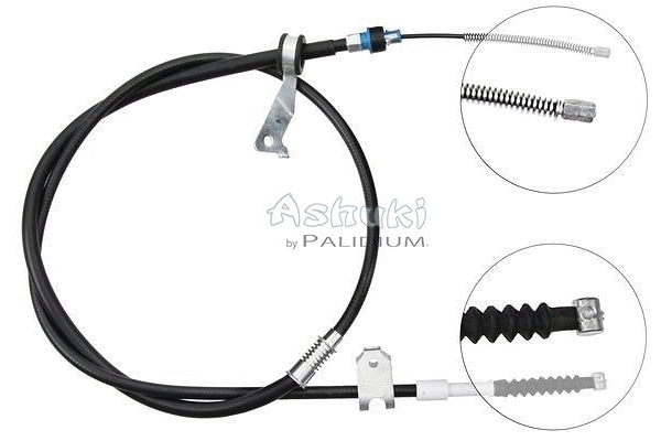 Cable Pull, parking brake (ASH3-1680)