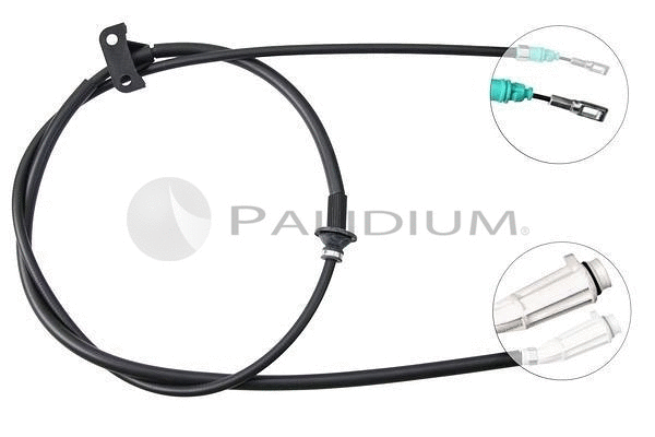 Cable Pull, parking brake (PAL3-1158)