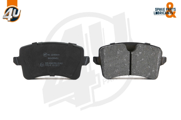 Brake Pad Set, disc brake (22453VV)