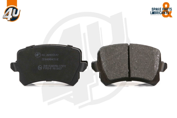 Brake Pad Set, disc brake (22493VV)