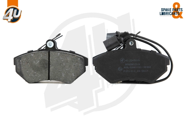 Brake Pad Set, disc brake (22450VV)