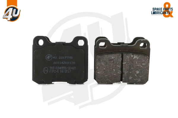 Brake Pad Set, disc brake (22077MR)