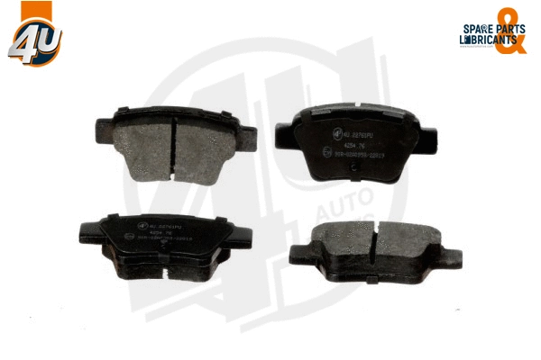 Brake Pad Set, disc brake (22761PU)
