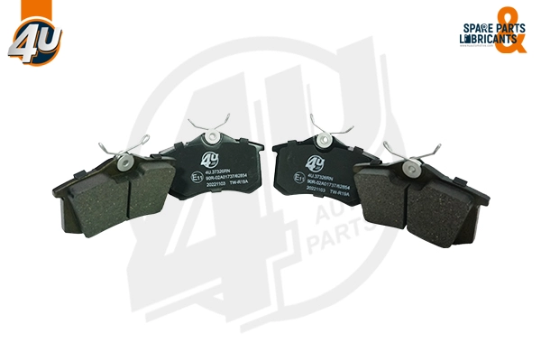 Brake Pad Set, disc brake (37326RN)