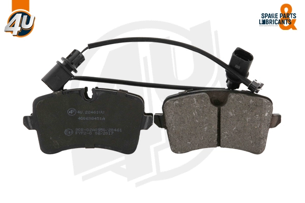 Brake Pad Set, disc brake (22461VV)