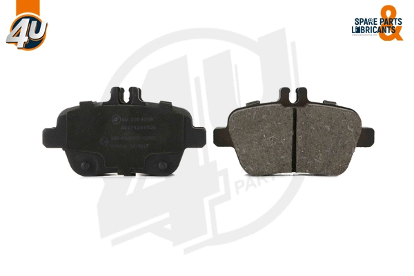 Brake Pad Set, disc brake (22042MR)