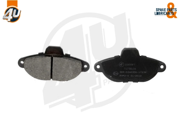 Brake Pad Set, disc brake (22655FT)