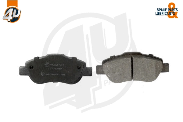 Brake Pad Set, disc brake (22673FT)