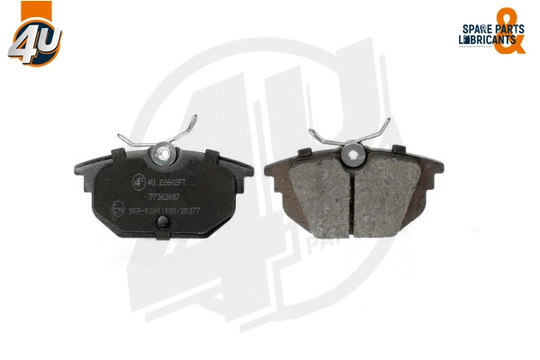 Brake Pad Set, disc brake (22662FT)