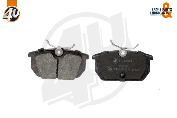 Brake Pad Set, disc brake (22652FT)