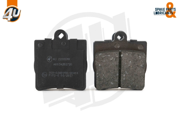 Brake Pad Set, disc brake (22081MR)