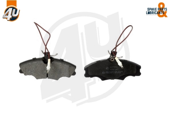 Brake Pad Set, disc brake (22775PU)