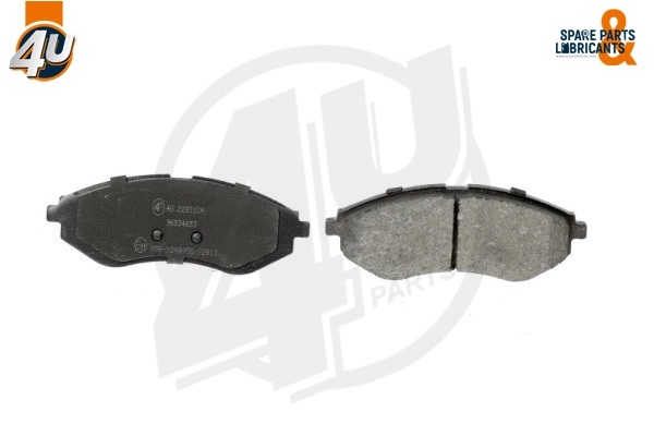 Brake Pad Set, disc brake (22831CH)