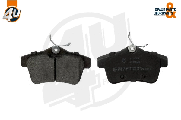 Brake Pad Set, disc brake (22763PU)