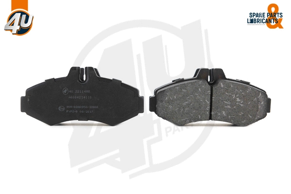 Brake Pad Set, disc brake (22114MR)