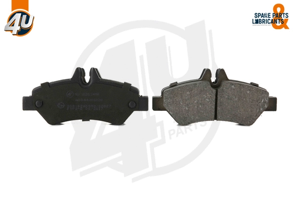 Brake Pad Set, disc brake (22124MR)
