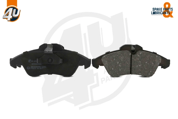 Brake Pad Set, disc brake (22128MR)