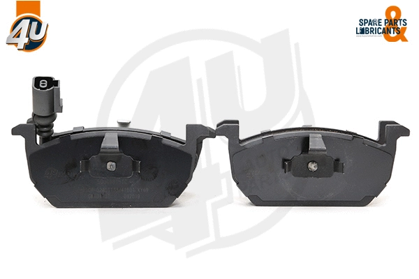 Brake Pad Set, disc brake (22521VV)
