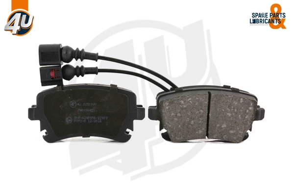 Brake Pad Set, disc brake (22510VV)