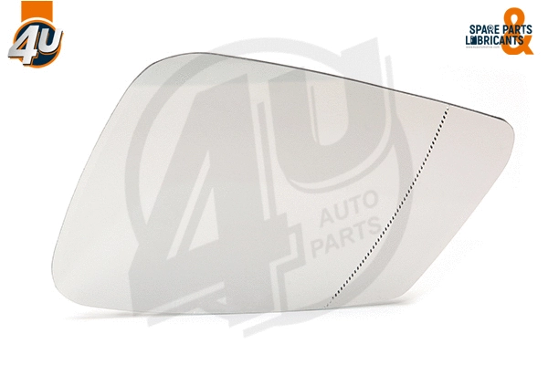 Mirror Glass, exterior mirror (41512BW)
