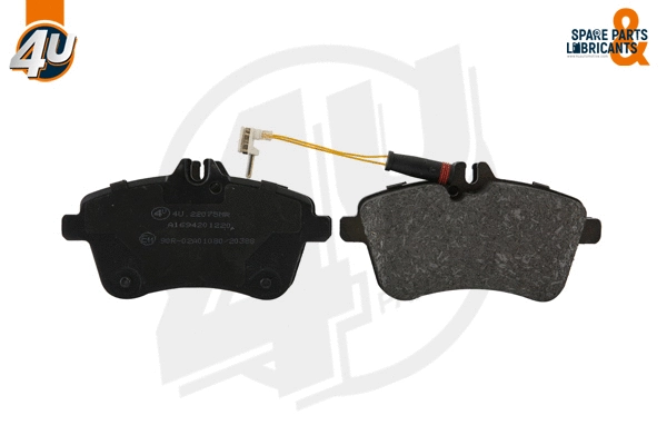 Brake Pad Set, disc brake (22075MR)