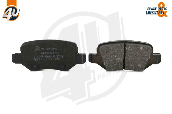Brake Pad Set, disc brake (22073MR)