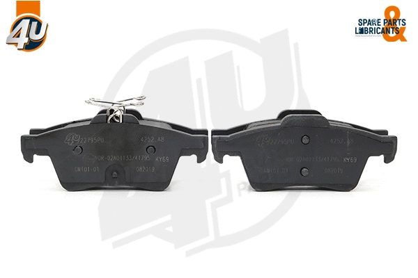 Brake Pad Set, disc brake (22795PU)