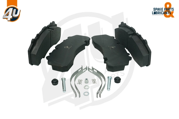 Brake Pad Set, disc brake (12498SC)