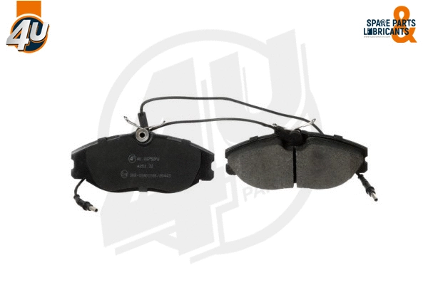 Brake Pad Set, disc brake (22752PU)