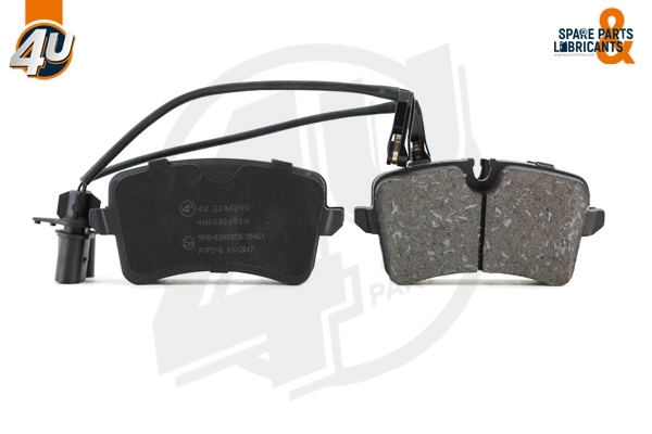 Brake Pad Set, disc brake (22462VV)
