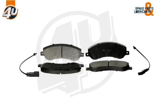 Brake Pad Set, disc brake (22706FR)
