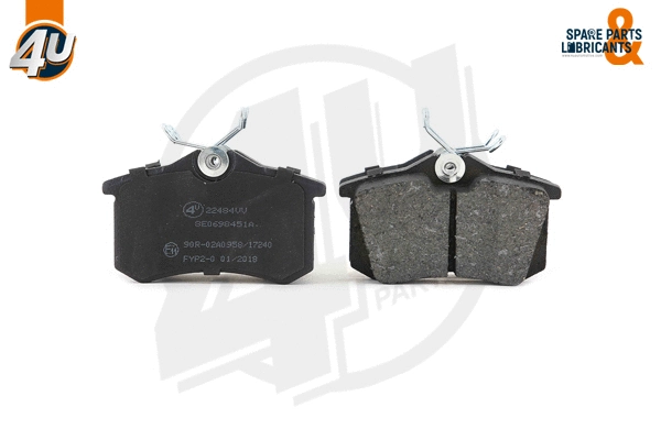 Brake Pad Set, disc brake (22484VV)
