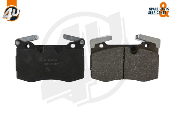 Brake Pad Set, disc brake (22357MI)